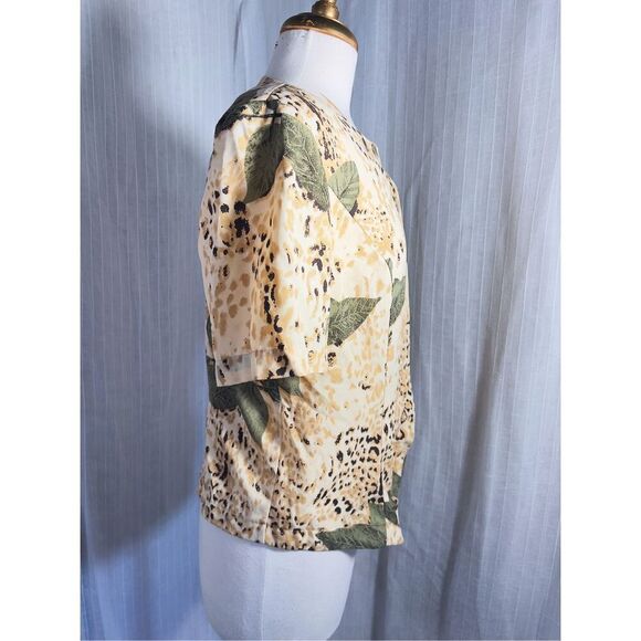 Kathy Che | Women’s | Blouses | S | Vintage Patterned Button Down Blouse - Picture 5 of 5